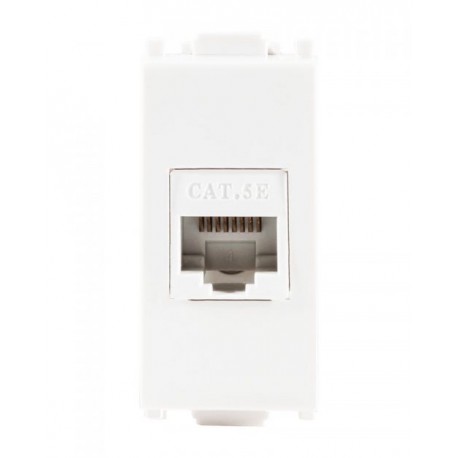 TOMA RJ45 CAT. 5 BLANCO | ALPHA | ESTEVEZ