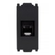 TOMA TELEFONICA RJ11 6 HILOS BLACK | ALPHA | ESTEVEZ