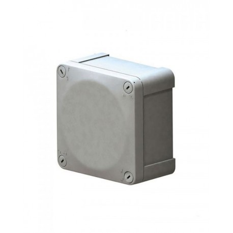 CAJA ESTANCAS IP 55 100X100X55 CON LADOS CERRADOS  Y PLACA CON TORNILLOS | ROYER