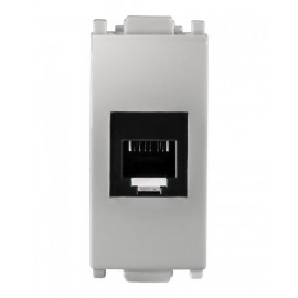 TOMA TELEFONICA RJ11 6 HILOS BLANCO | ALPHA | ESTEVEZ