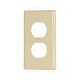 5132V | PLACA PARA RECEPTACULO DUPLEX NYLON MARFIL | ARROW HART