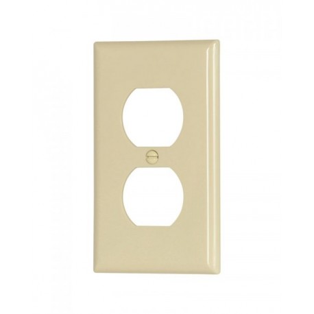 5132V | PLACA PARA RECEPTACULO DUPLEX NYLON MARFIL | ARROW HART