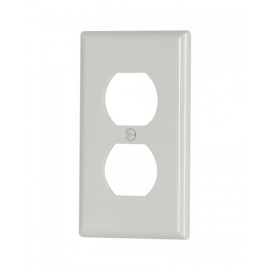 5132W | PLACA PARA RECEPTACULO DUPLEX NYLON BLANCO | ARROW HART