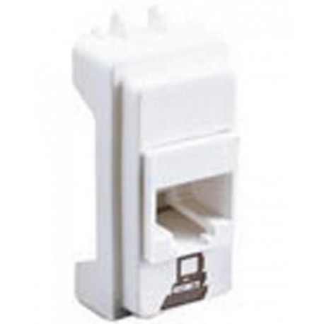 Toma transmisión de datos RJ45 Cat. 5e Blanco