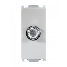 TOMA TV COAXIAL BLANCO | ALPHA | ESTEVEZ