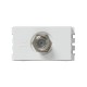 TOMA TV COAXIAL BLANCO | Simon 25 | CODIGO 25476-30