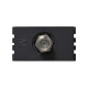 TOMA TV COAXIAL GRAFITO | Simon 25 | CODIGO 25476-38
