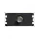 TOMA TV COAXIAL TIPO F GRAFITO S26 | Simon 26 | CODIGO 2600476-038