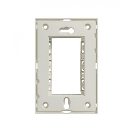 CHASIS DE COLOR MARFIL CON TORNILLOS SIMON | Simon 25 | CODIGO 25700-31