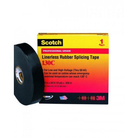 CINTA AISLAR DE HULE AUTOFUSIONABLE SCOTCH 130C 3M