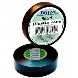 CINTA PARA AISLAR DE PVC No.21 19MM X 18 MTS COLOR NEGRO, MARCA NITTO