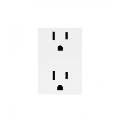 CONTACTO DUPLEX 2 POLOS MAS TIERRA 3 MODULOS ZENIT