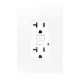 CONTACTO DUPLEX FALLA A TIERRA (GFCI) CON PLACA UNNO BLANCO INCLUIDA UNNO