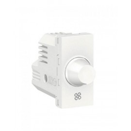 Control de velocidad para ventilador, 150W 127Vca. Blanco