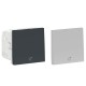 Dimmer pulsado digital. 500W 127Vca. Aluminio/Grafito