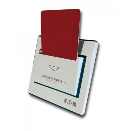 INTERRUPTOR DE TARJETA, 15 A, 125 V, INCLUYE CHALUPA, TARJETERO Y TARJETA BLANCO | ROYER 100