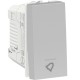 Interruptor pulsador 10A 127 Vca. Aluminio