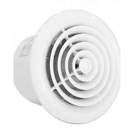 EXTRACTOR CIRCULAR AXIAL 4″ ACABADO BLANCO ABS | MASTERFAN