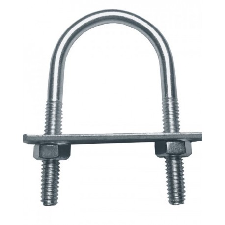 Abrazadera Roscada U 120 de 25 mm ( 1 ” )   | ANCLO