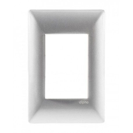 PLACA  3 VENTANAS METALIZADO ALUMINIO | ALPHA | ESTEVEZ