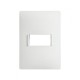 PLACA 1 MODULO C/CHASIS – BLANCO/BLANCO S26 | Simon 26 | CODIGO 2600611-030
