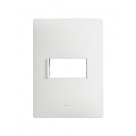 PLACA 1 MODULO C/CHASIS – BLANCO/BLANCO S26 | Simon 26 | CODIGO 2600611-030