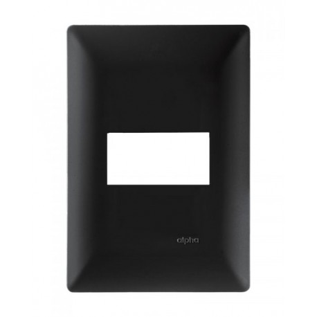 PLACA 1 VENTANA BLACK | ALPHA | ESTEVEZ