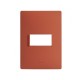 PLACA 1MODULO S/CHASIS  ROJO CORAL S26 | Simon 26 | CODIGO 2600611-097