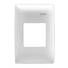 PLACA 2 MÓDULOS PARA TIMBRE ELECTRÓNICO BLANCO | ROYER 100