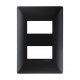 PLACA 2 VENTANAS BLACK | ALPHA | ESTEVEZ