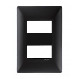 PLACA 2 VENTANAS BLACK | ALPHA | ESTEVEZ