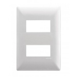 PLACA 2 VENTANAS SILVER | ALPHA | ESTEVEZ