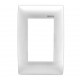 PLACA 3 MÓDULOS BLANCO | ROYER 100