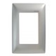 PLACA 3 MÓDULOS PLATA | ROYER 100