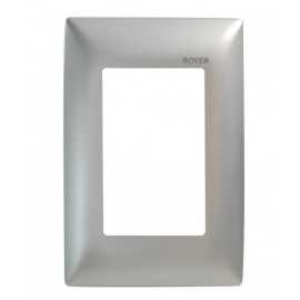 PLACA 3 MÓDULOS PLATA | ROYER 100
