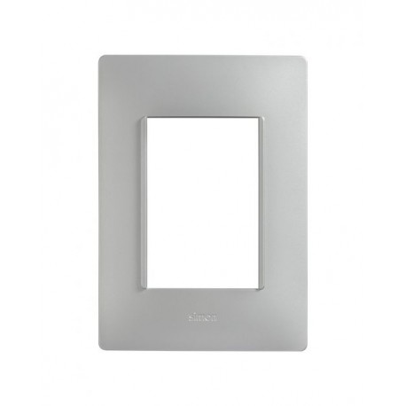 PLACA 3MODULOS S/CHASIS  – PLATA S26 | Simon 26 | CODIGO 2600613-033