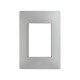 PLACA 3MODULOS S/CHASIS  – PLATA S26 | Simon 26 | CODIGO 2600613-033