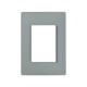 PLACA 3MODULOS S/CHASIS  – VERDE TURQUESA S26 | Simon 26 | CODIGO 2600613-065