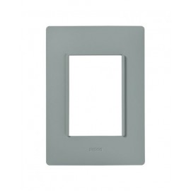 PLACA 3MODULOS S/CHASIS  – VERDE TURQUESA S26 | Simon 26 | CODIGO 2600613-065