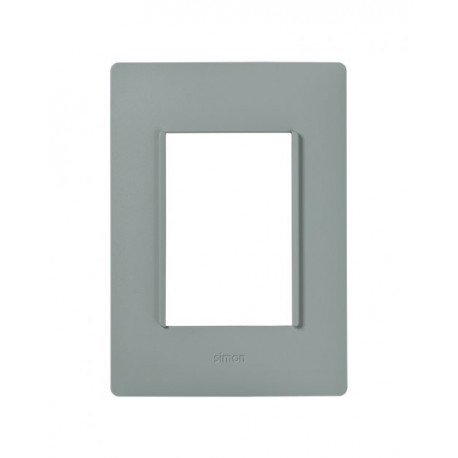 PLACA 3MODULOS S/CHASIS  – VERDE TURQUESA S26 | Simon 26 | CODIGO 2600613-065