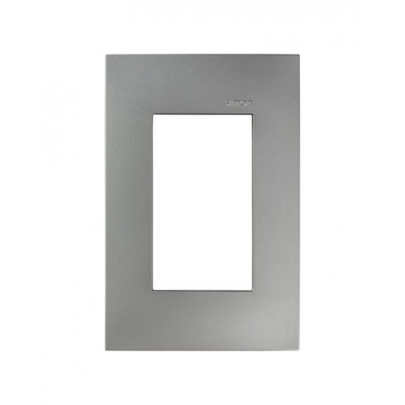 PLACA ALUMINIO MATE DE 3 MODULOS | Simon 25 | CODIGO 25613-63