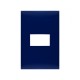 PLACA AZUL MARINA DE 1 MODULO SIMON | Simon 25 | CODIGO 25611-56