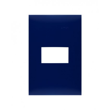 PLACA AZUL MARINA DE 1 MODULO SIMON | Simon 25 | CODIGO 25611-56