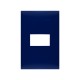 PLACA AZUL MARINA DE 1 MODULO SIMON | Simon 25 | CODIGO 25611-56