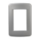 PLACA BETA 3 VENTANAS METALIZ ALUMINIO | BETA | ESTEVEZ