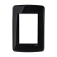 PLACA BETA 3 VENTANAS RESINA NEGRO | BETA | ESTEVEZ