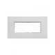 PLACA BLANCA DE 4 MODULOS SIMON | Simon 25 | CODIGO 25614-30