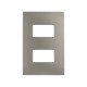 PLACA CAVA MATE DE 2 MODULOS | Simon 25 | CODIGO 25612-64