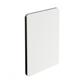 PLACA CIEGA BLANCA CHASIS NEGRO UNNO