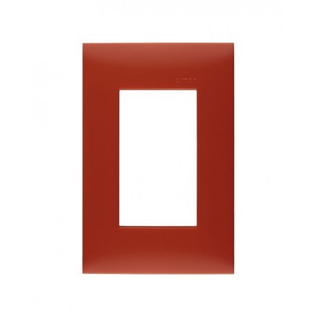 PLACA DE 3 MODULOS NARANJA  SIMON | Simon 25 | CODIGO 25613-59